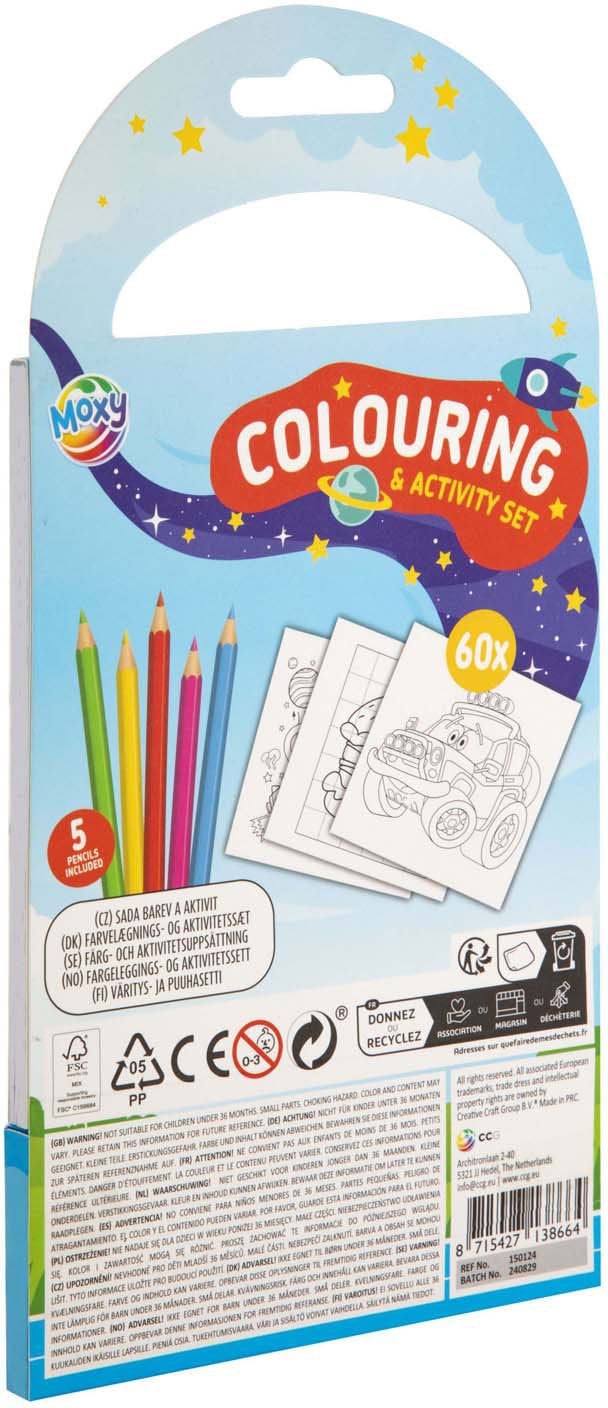 CCG kolorowanka+kredki 60str 150124 38664