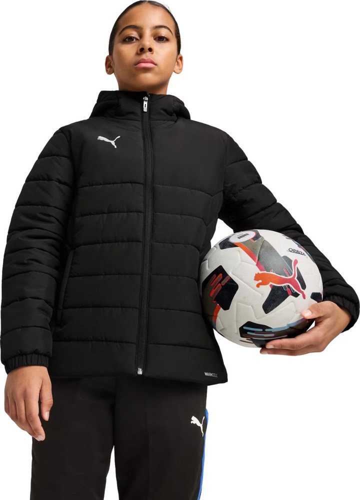 Puma Kurtka dla dzieci Team Additions Padded Hooded czarny 659738 03 152cm