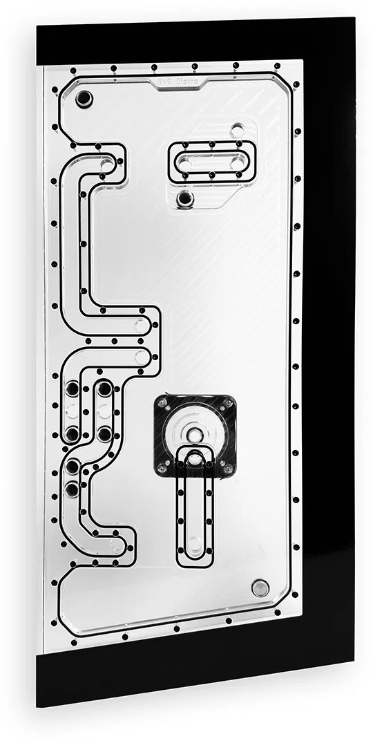 Stealkey Customs Phanteks NV9 x Stealkey Distroplate, D-RGB- czarny