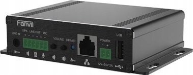 Bramka VoIP Fanvil Fanvil PA3 gateway/kontroler 10, 100 Mbit/s