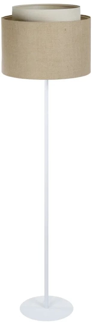 Lampa stojąca ASU I beżowa/biała BPS KONCEPT