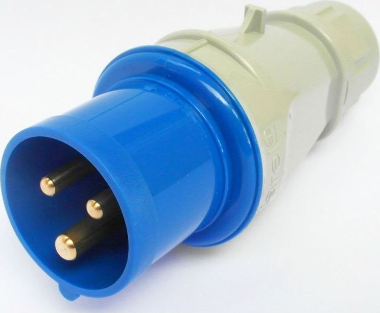 Tarel Wtyczka izolacyjna przenośna 16A 250V 3P IP44 /zaciski gwintowe/ 102