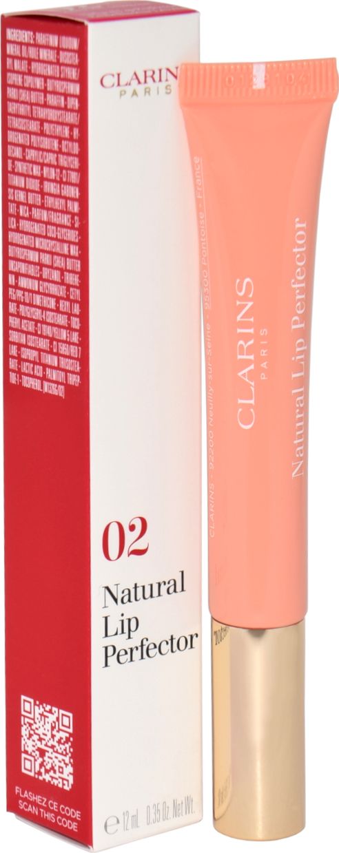 Clarins CLARINS INSTANT LIGHT NATURAL LIP PERFECTOR 02 APRICOT SHIMMER 12ML