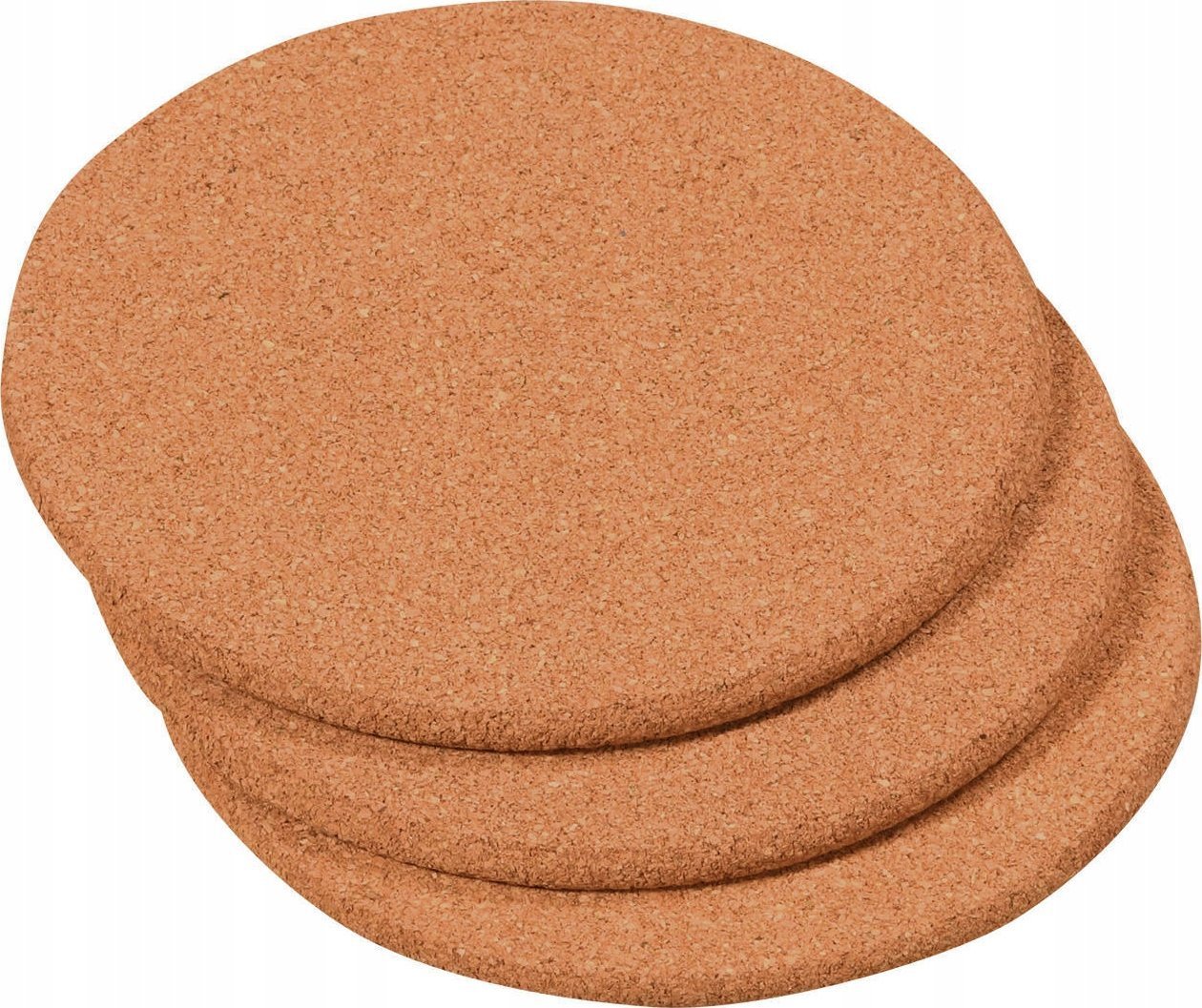 Kesper Podstawka pod garnek, korek, Ø 20 cm, 3 sztuki, Kesper
