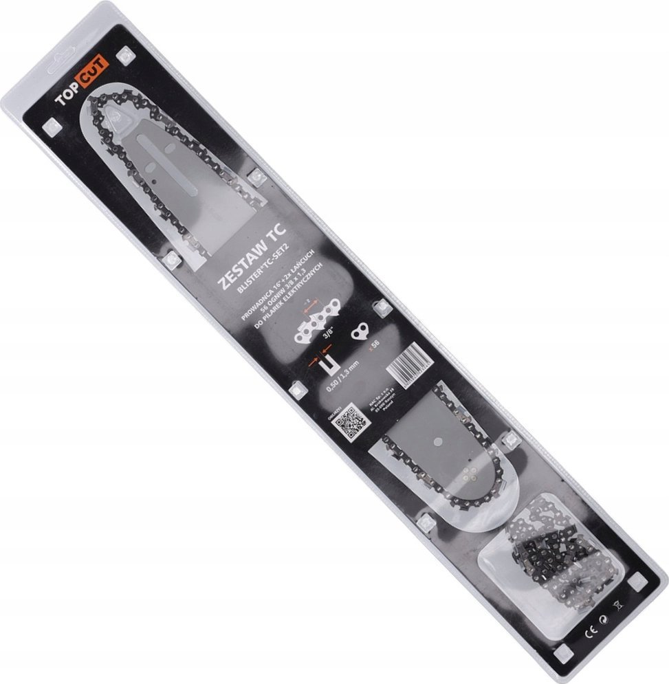 Prowadnica 16" + 2x Łańcuch 56 ogniw - 3/8 x 1,3 TOP CUT