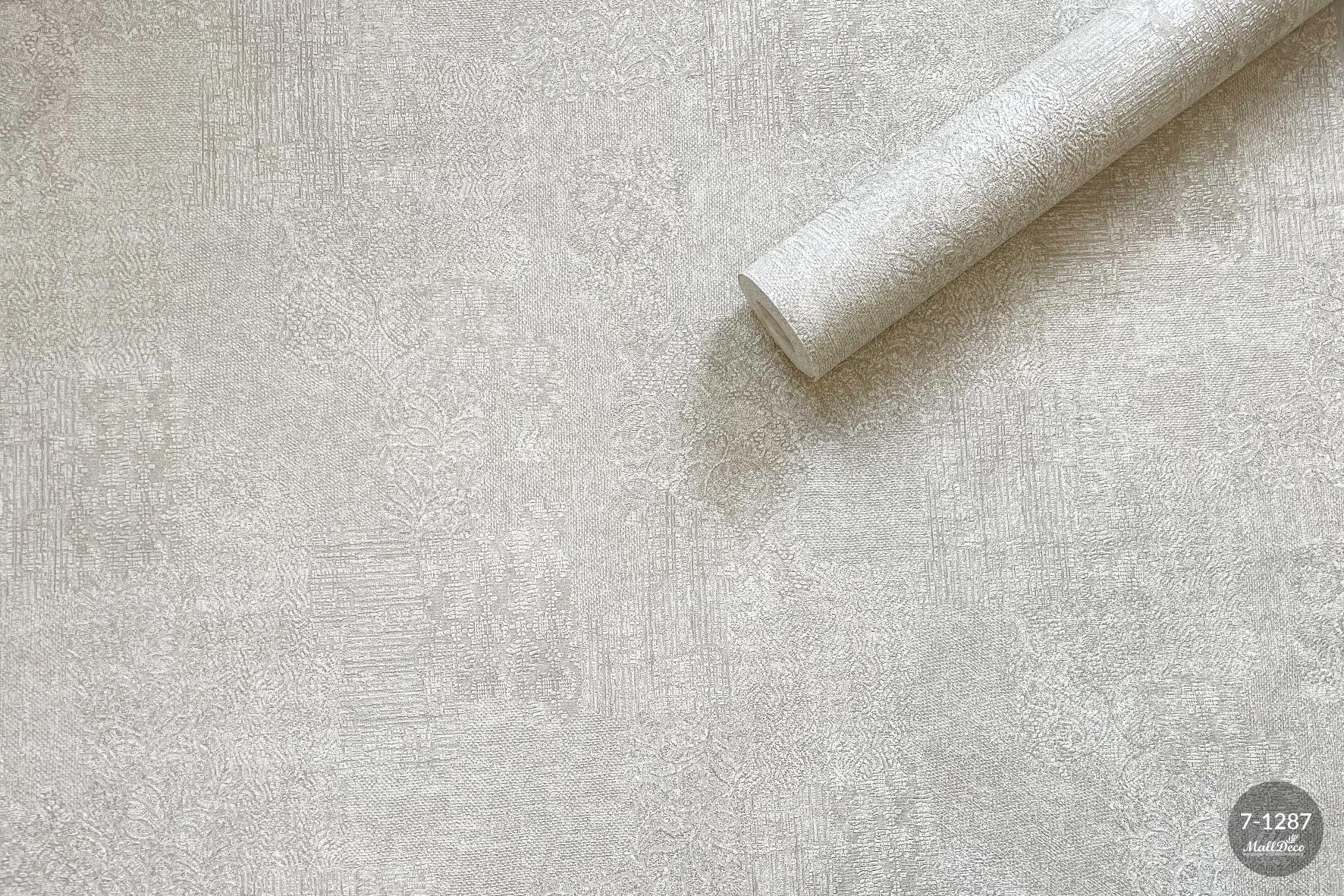 MallDeco TAPETA WINYLOWA GEORGIA BEIGE