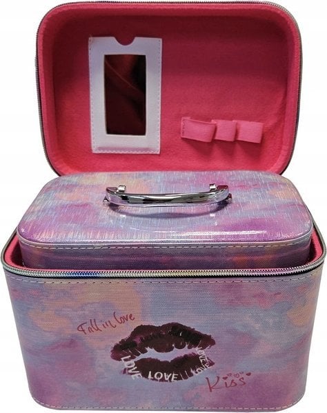 ExtraLink EXTRALINK LIFESTYLE KOSMETYCZKA DAMSKA ORGANIZER KUFEREK NA KOSMETYKI 3W1 252