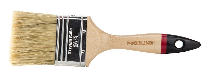 Pro-Line Pędzel angielski profesjonalny 3\" rączka drewniana do farb olejnych - 41104