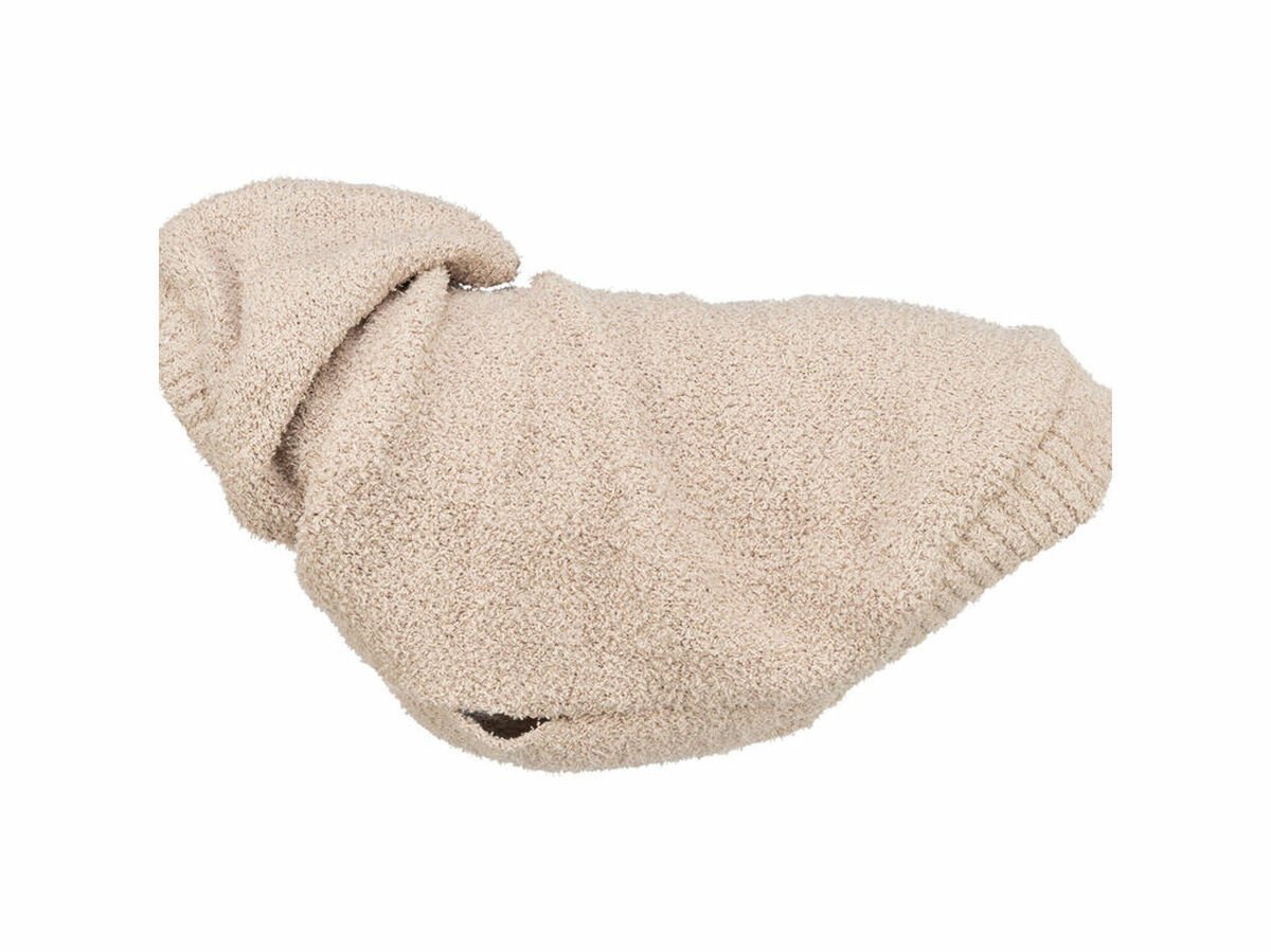 Carson, bluza z kapturem, dla psa, piaskowa XS: 27 cm