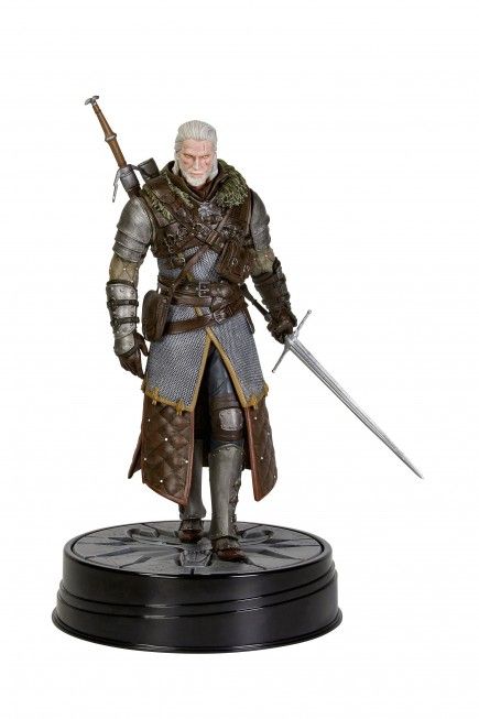 Figurka Figurka DarkHorse Geralt w Zbroi Szkoły Niedźwiedzia (761568001778)