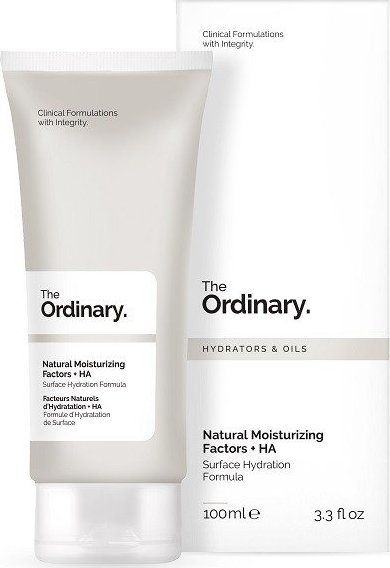 The Ordinary Natural Moisturizing Factors + HA, Krem Nawilżający z Kwasem Hialuronowym, 100 ml