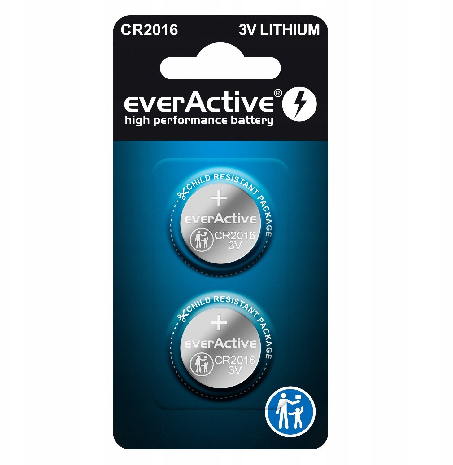 Bateria EverActive CR2016 2 szt.