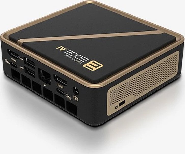 Komputer Sapphire EDGE AI 370 4H020-02-40G Barebone AMD Ryzen AI HX 9 370 AMD Radeon 890M