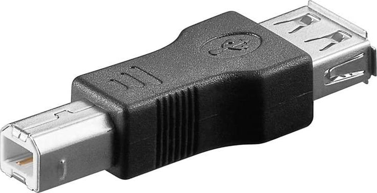 Adapter USB PremiumCord USB - USB-B Czarny (2960103209902)