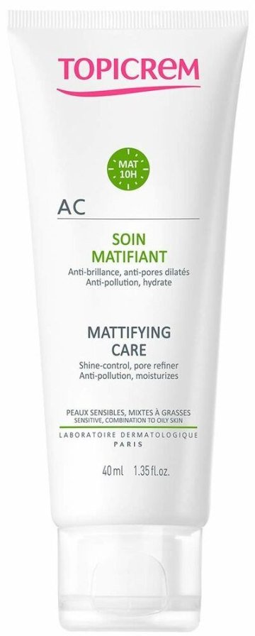 Krem do Twarzy Topicrem Ac Żel Matujący 40 ml