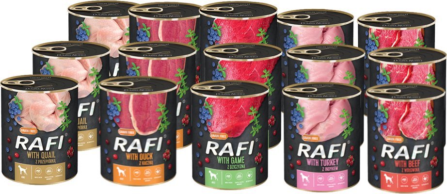 Dolina Noteci DOLINA NOTECI Rafi dla psa mix smaków 30x800g