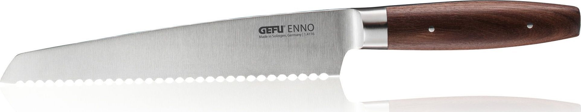 NPC Polska GEFU Nóż do pieczywa ENNO z elegancką rękojeścią 21 cm