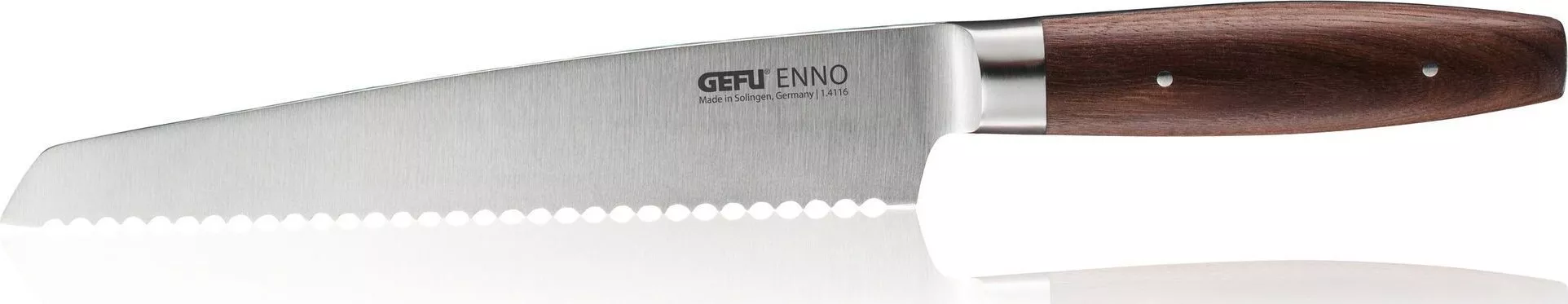 NPC Polska GEFU Nóż do pieczywa ENNO z elegancką rękojeścią 21 cm