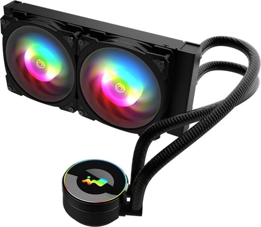 Chłodzenie wodne In Win InWin MR24 ARGB Komplett-Wasserkühlung - 240mm, schwarz