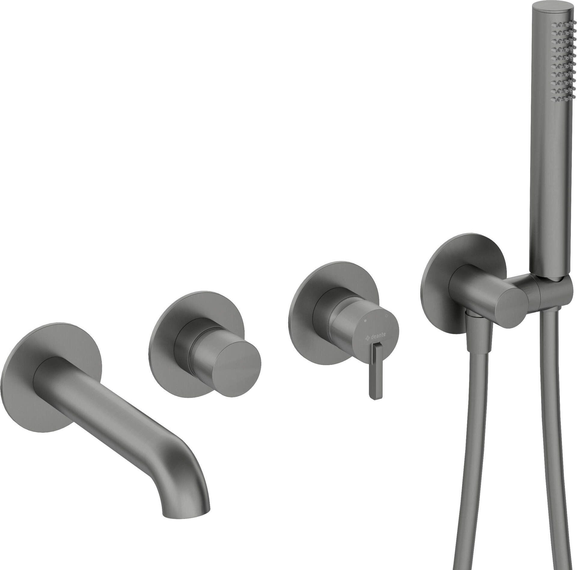 Bateria wannowa Deante Bateria wannowa 4-otworowa podtynkowa