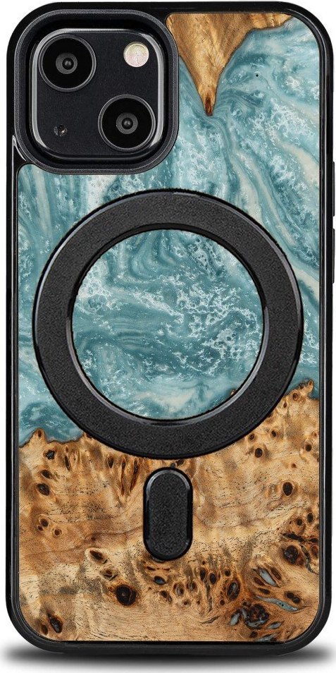 BeWood Etui Bewood Unique na iPhone 13 Mini - Planets - Uran z MagSafe