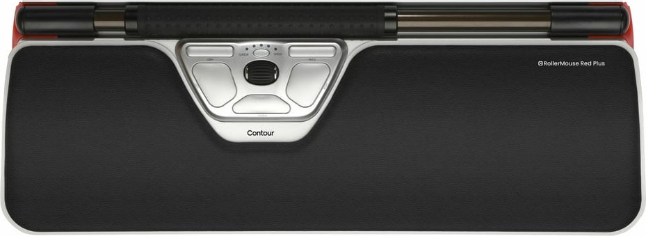 Mysz Contour Contour Design RollerMouse Red Plus myszka Oburęczny RF Wireless + Bluetooth + USB Type-A 2800 DPI