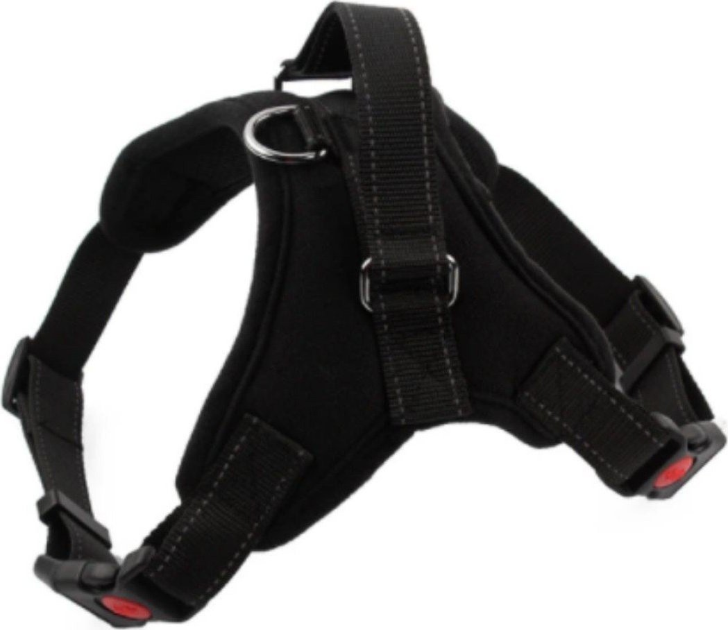 Kontext Szelki dla psa bezuciskowe wygodne odblaskowe M