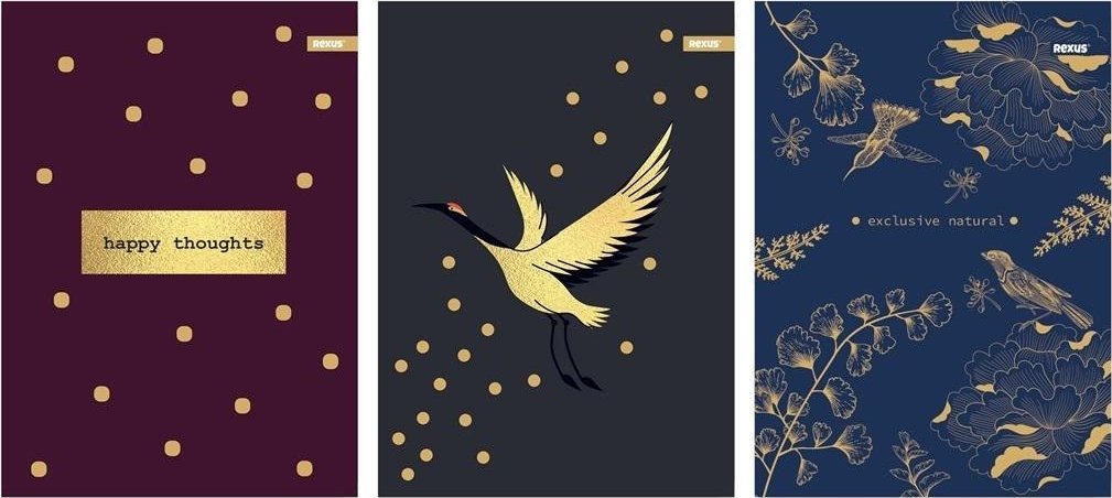 Zeszyt A4/60K kratka Metalic Colour (5szt) EDUKAMP