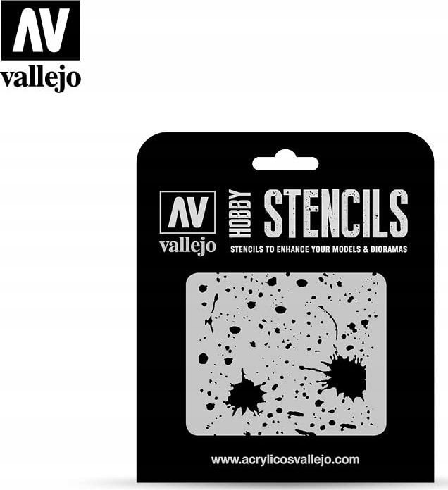 Vallejo Vallejo: Stencils - Splash, Stains