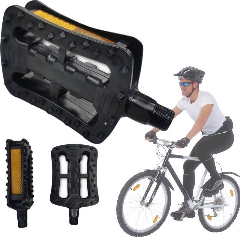 PrzydaSie 2X Pedały Do Roweru Rowerowe Uniwersalne Odblask