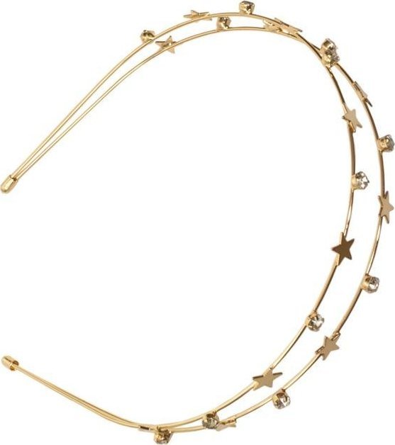 Opaska złota z diamencikami