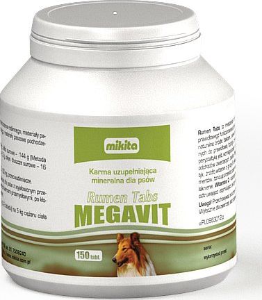 MIKITA MIKITA Rumen tabs Megavit 150 tab.