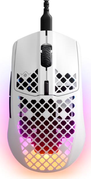 Mysz SteelSeries Aerox 3 Snow (62603)