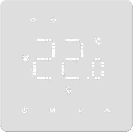 Tuya TUYA Programuojamas termostatas, Wi-Fi, 3A, 230VAC