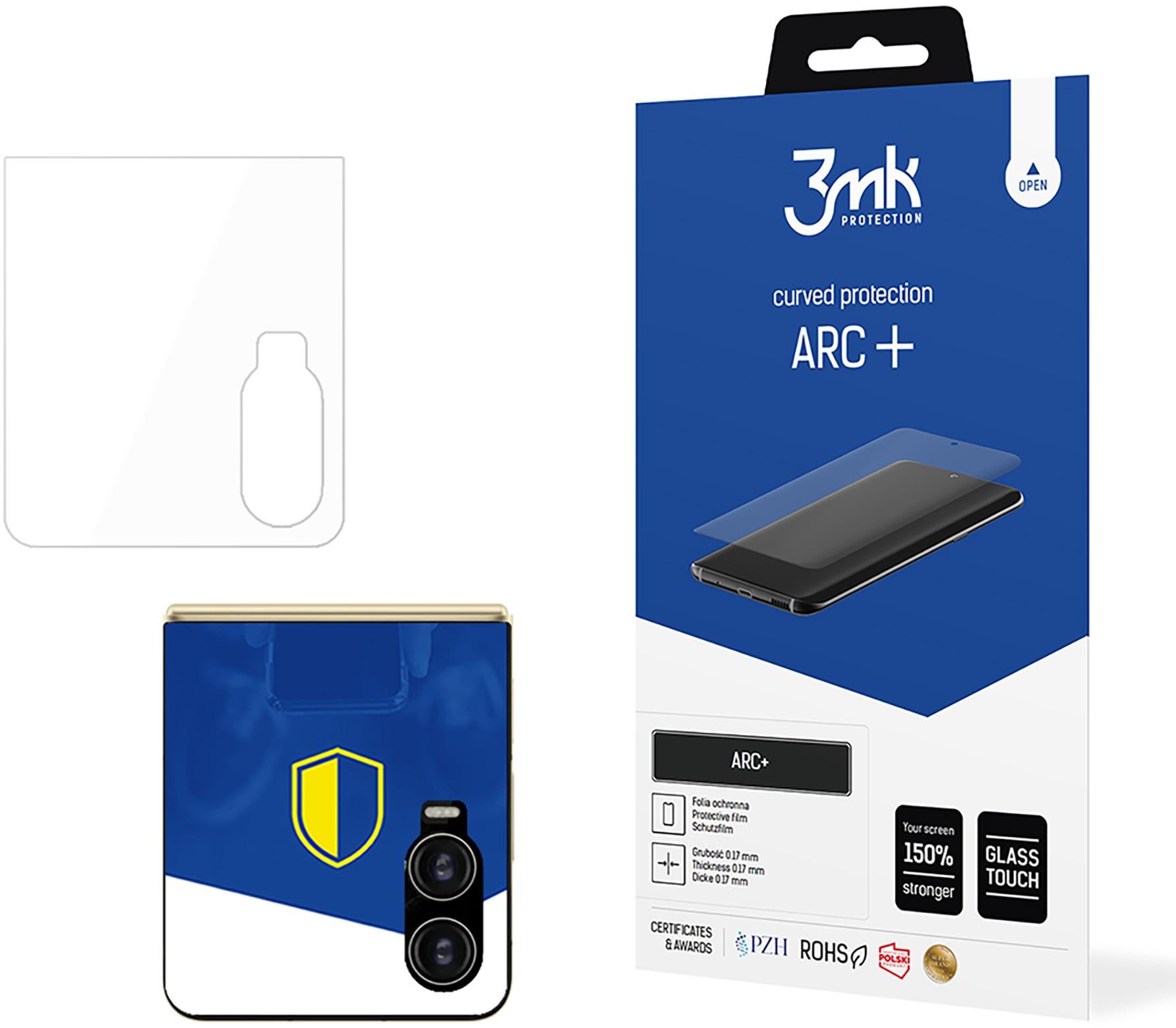 TECNO PHANTOM V FLIP2 (FRONT) - 3MK ARC+