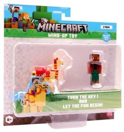 MINECRAFT S2 3D WIND-UP TOY - NOOR & LLAMA