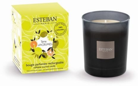 Esteban Paris Parfums Świeca zapachowa 180g Terre dAgrumes