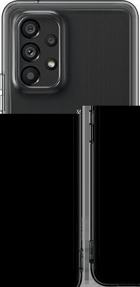 Samsung SAMSUNG Etui Soft Clear Cover do Galaxy A53 5G Black