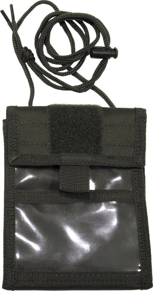 MFH Saszetka z paskiem na szyję oliwkowa