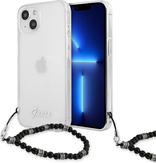 Guess Guess GUHCP13MKPSBK iPhone 13 6,1" Transparent hardcase Black Pearl