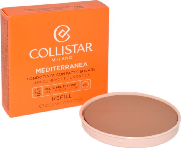 Collistar COLLISTAR MEDITERRANEA SUN COMPACT FOUNDATION SPF15 02 ISCHIA Refill 10,5g