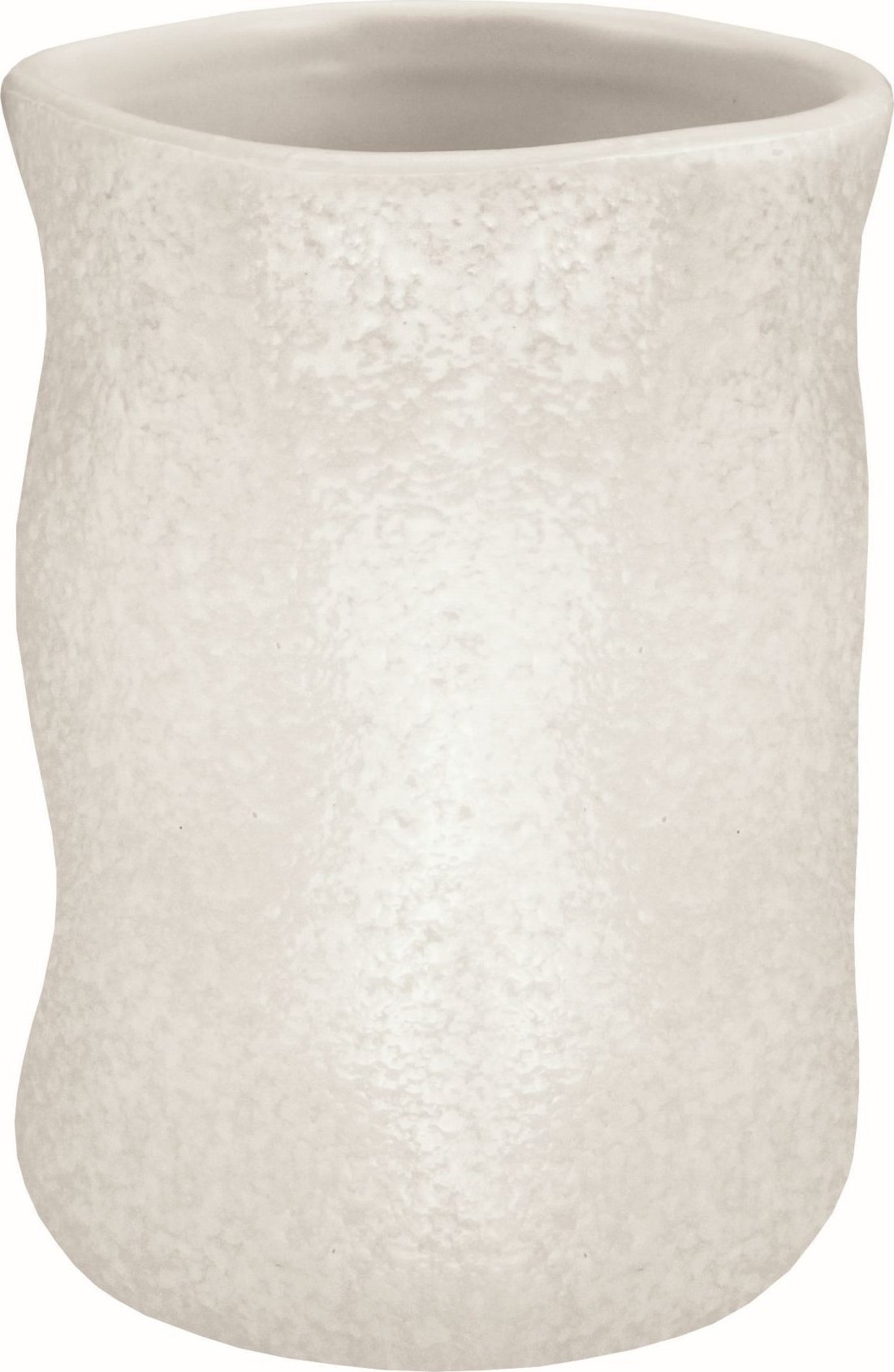 Kleine Wolke Kleine Wolke Crinkle Kubek łazienkowy biały