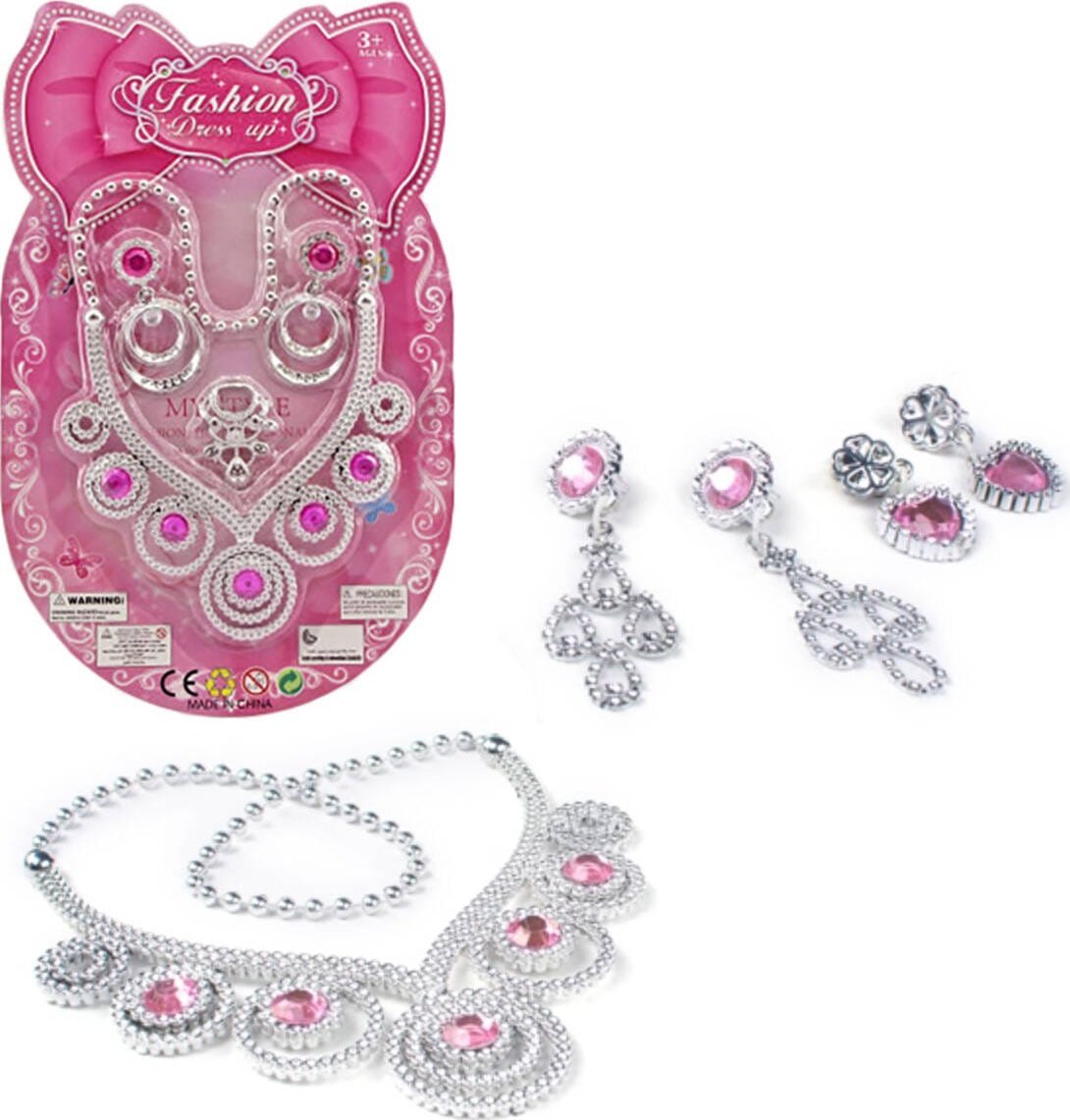 Trifox ZESTAW PIĘKNOŚCI NASZYJNIK KOLCZYKI 1szt