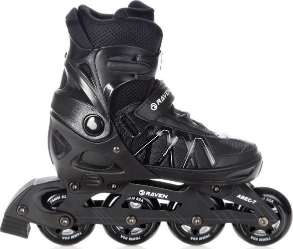 Rolki RAVEN Expert rekreacyjne regulowane czarne r. 40-43