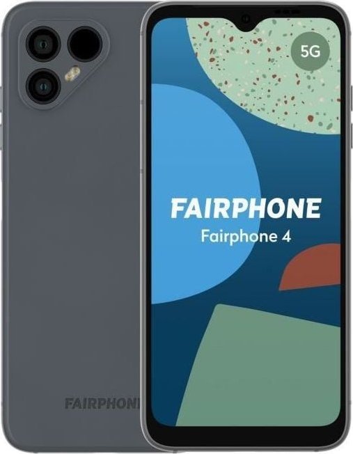 Smartfon Fairphone 4 5G 6/128GB Grafitowy (FPPHONE4-G128)