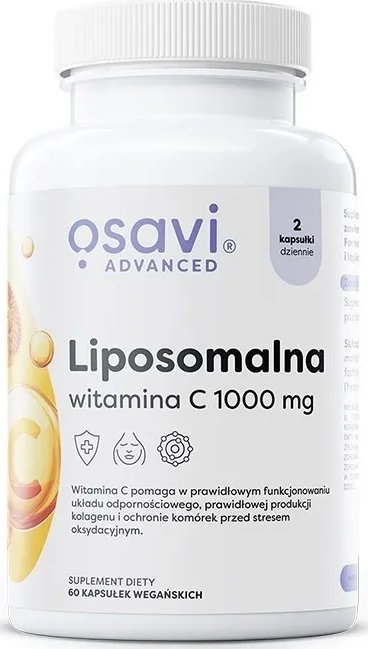 Osavi Osavi - Liposomalna Witamina C, 1000mg, 60 vkaps