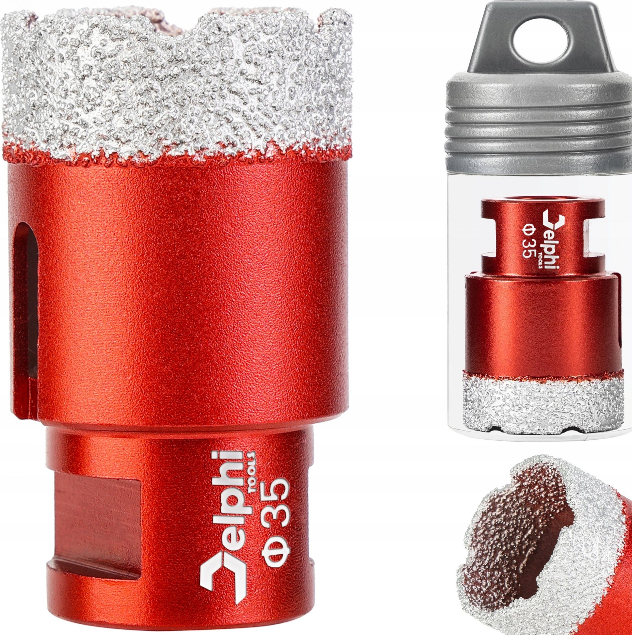 Delphi Tools OTWORNICA DIAMENTOWA KORONKA DO GRESU M14 fi 35mm