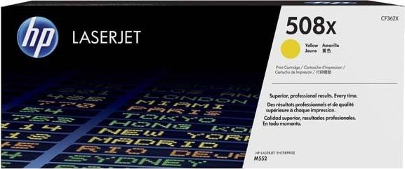 Toner HP 508X Yellow Oryginał (CF362XH)