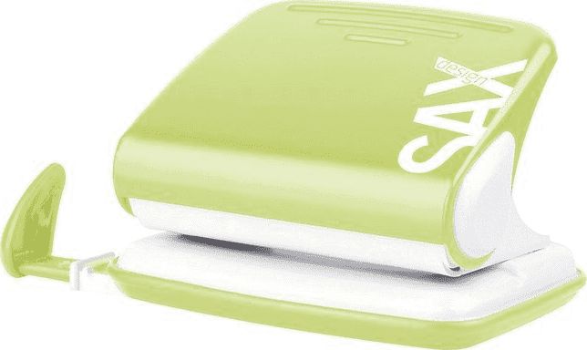 Dziurkacz SAX Design 318 20 kartek Zielony (ISAXD318-01)