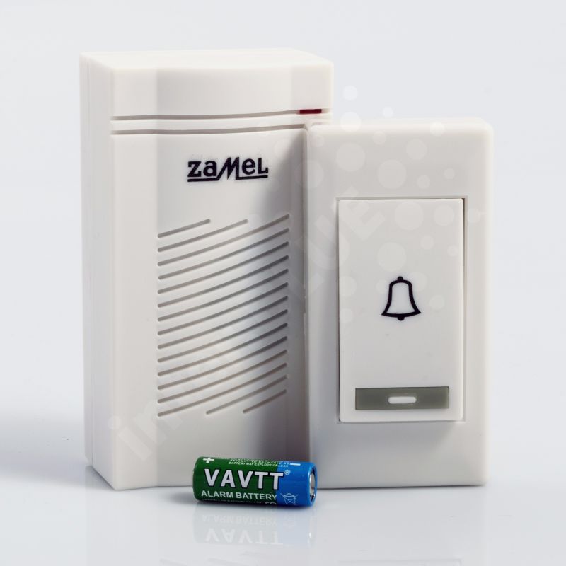 Zamel Dzwonek bezprzewodowy bateryjny CLASSIC zasięg 80m ST-901 (SUN10000388)